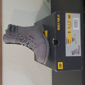 Caterpillar steel toe boots